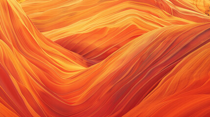 Lines and pattern orange and yellow light canyon red color rock dark pastel texture.