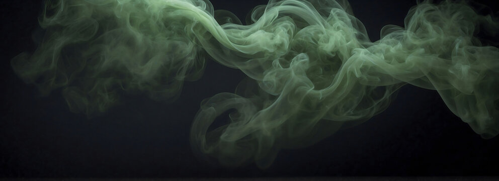 Smoke green background dark ground light smell toxic black bad fog stadium stink mist. Background green grass smoke cloud fart soccer night field dust poison potion floating sport transparent dirty