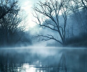 A Mystical Morning on the Lake