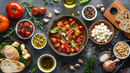 Mockup, describe the mediterranean diet