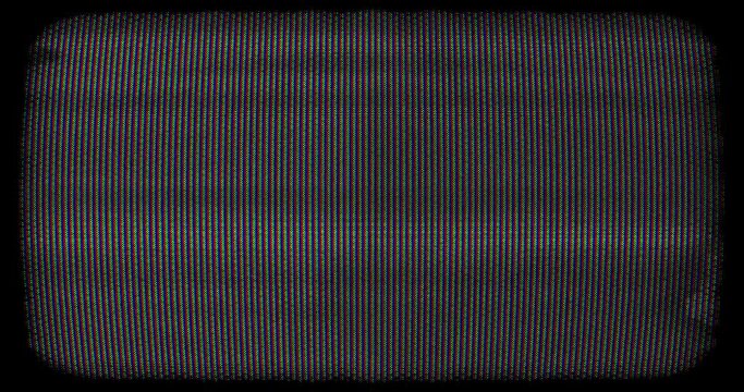 4k animated background, overlay, infinite loop - CRT RGB Screen.