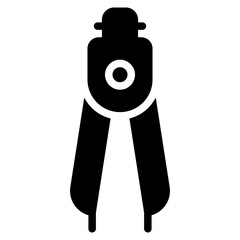 Compass Solid Icon