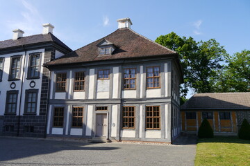 Fototapeta na wymiar Wörlitz Schloss Oranienbaum