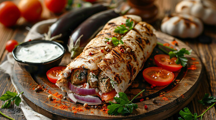 Turkish and Arabic Traditional Ramadan Adana Kebab