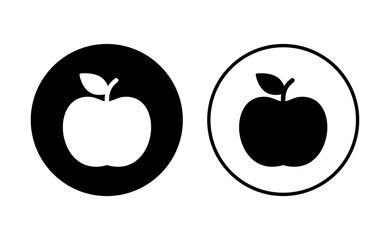 Apple icon set. Apple vector icon. apple symbols for your web design.