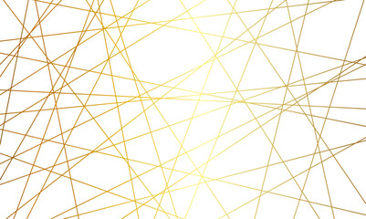 Obraz premium Luxury premium shiny golden lines background. Geometric luxury golden banner, template, t-shirt design. Vector, illustration