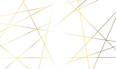 Luxury premium shiny golden lines background. Geometric luxury golden banner, template, t-shirt design. Vector, illustration