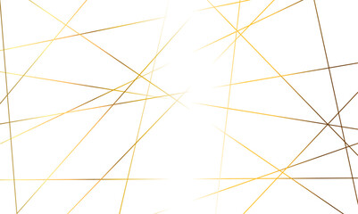 Obraz premium Luxury premium shiny golden geometric lines overlap design for cosmetic product cover background. Vector geometric luxury golden lines for banner, template, book cover, cosmetic product cover. 