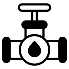 pipe, plumbing icon