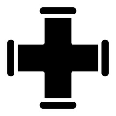 Obraz premium pipe, plumbing icon