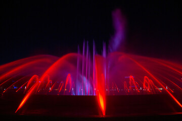 Fountain in Red