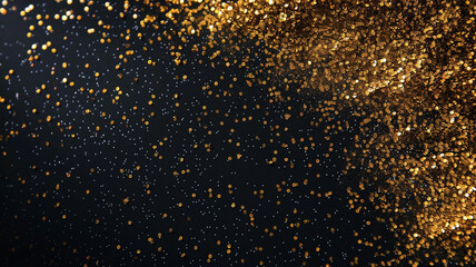 Fototapeta na wymiar golden glitter texture abstract background