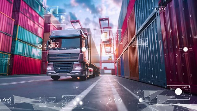 Automated cargo handling and tracking at a modern container terminal 