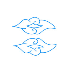 mega mendung batik line pattern