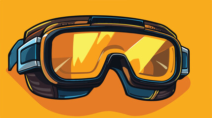 Welding glasses icon vector illustration symbol des