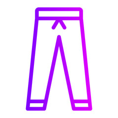 shorts gradient icon