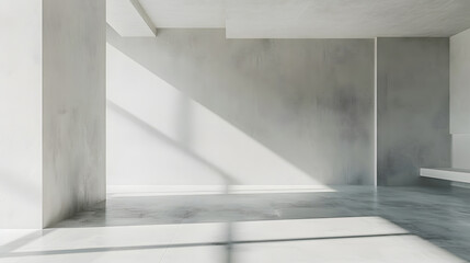 Obraz premium room with wooden floor