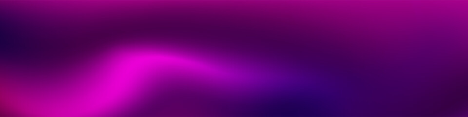 Gradient blurred banner in shades of violet. Ideal for web banners, social media posts, or any design project that requires a calming backdrop