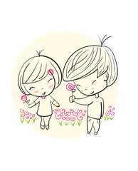 Golden week Japan Banner illustration. Koinobori (Carp streamers) on yellow rhombic pattern. In Japanese it is written Golden week holiday