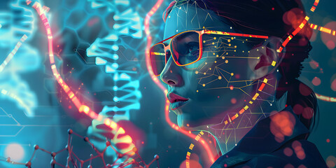 Genetic Odyssey: The Voyage Through DNA", Blueprint of Life: Exploring the DNA Helix