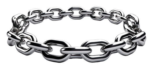Naklejka premium PNG Chain chain jewelry chrome
