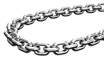 Fototapeta premium PNG Chain chain jewelry chrome