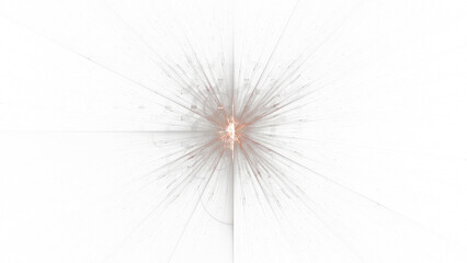 Fototapeta premium Stellar Flare: Radiant Burst_Alpha