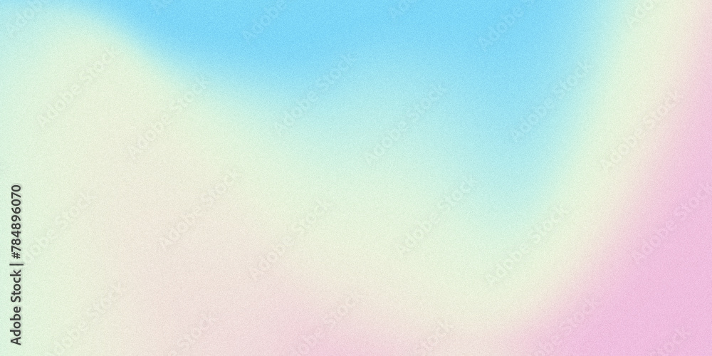 Wall mural abstract background pastel colors green blue and pink texture noise