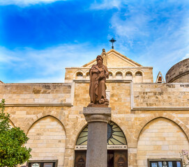 Saint Catherine Church Nativity Church Bethlehem Palestine - 784897260