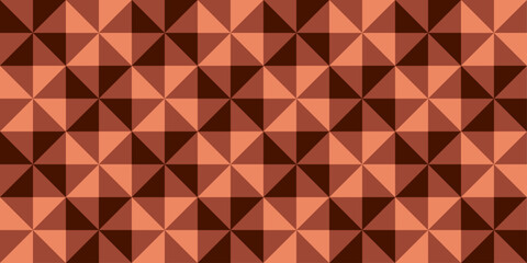 abstract geometric turbine seamless pattern, triangle or cubes pattern, applicable for wrapping paper, brochure, fabric, wallpaper, background, poster, vector illustration