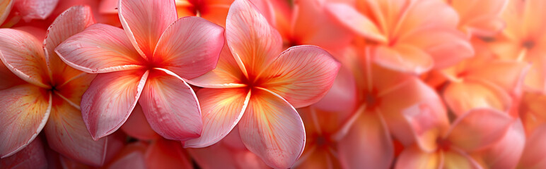 A vibrant tropical frangipani plumeria flower in Bali, perfect for vacation and relaxation.