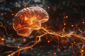 Parkinson Disease in Detail Accurate 3D Brain Rendering