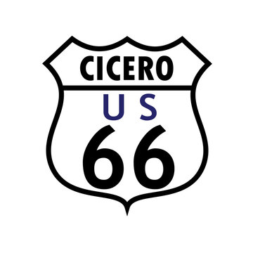 Cicero Route 66 Sign