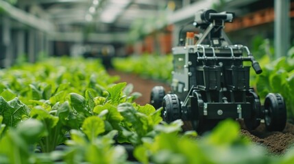 Robotic Planters Precisely Cultivating Lush Indoor Garden