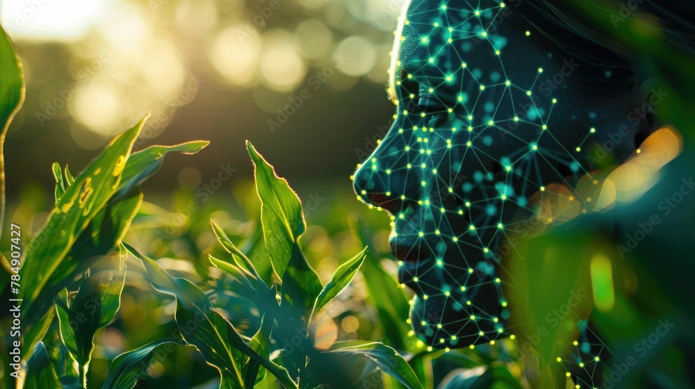 Poster innovative powered agricultural insights predicting crop outcomes through machine learning and data 