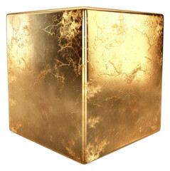 PNG The ancient Cube gold white background rectangle