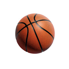 basketball isolated on a white background