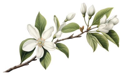 PNG Blossom flower plant petal - obrazy, fototapety, plakaty