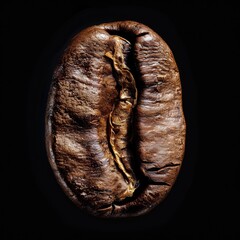 Naklejka premium Bean of Coffee - Roasted Depth Richly Detailed