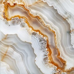 Obraz premium Chip of Marble - Smooth White Elegance in Ultra High Resolution
