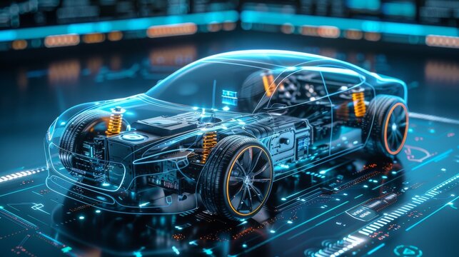 The integration of advanced telematics systems into an electric vehicle for remote monitoring and diagnostics