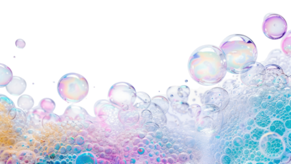 PNG Foamy bubbles backgrounds white background biotechnology