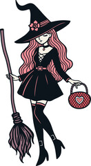 Witch of love character
