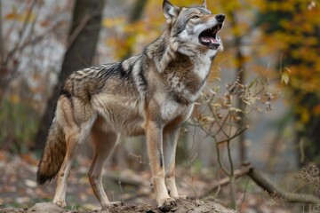 Canis lupus, also known as the jackal, is a canine native to North America