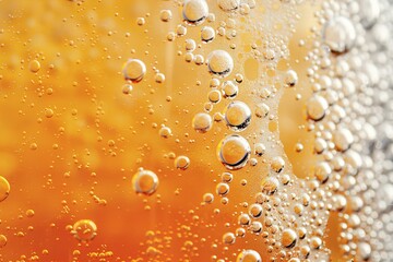 Close up of beer with bubbles,  Beer background,  Beer texture,  Beer background