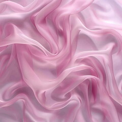Pink pastel silk satin fabric abstract background.