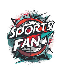 Sports Fan T shirt design