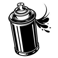 spray can vector