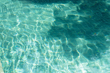 Water surface with waves on water surface wave effect You can see the blue square tiles at the...