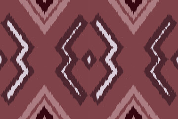 Fabric ethnic tribal pattern art. Ethnic ikat seamless pattern. American and Mexican style. Design for background, wallpaper, illustration, fabric, clothing, carpet, textile, batik, embroidery.